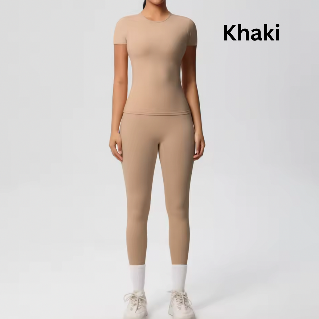 Seamless Sculpt 2-Piece Gym Set