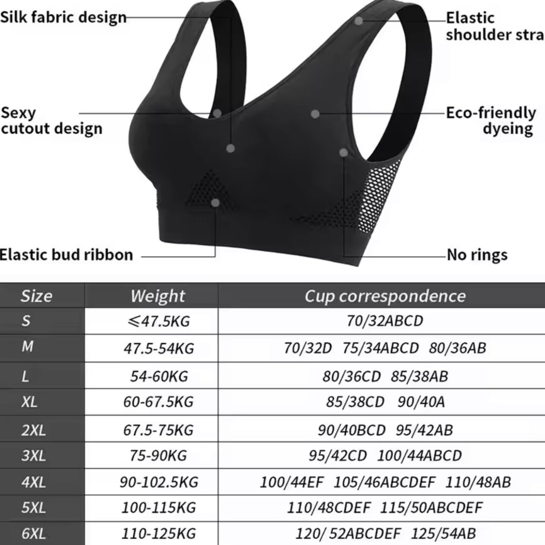 Seamless Mesh Fitness Gym Sports Bra - Made to order 2 week dispatch