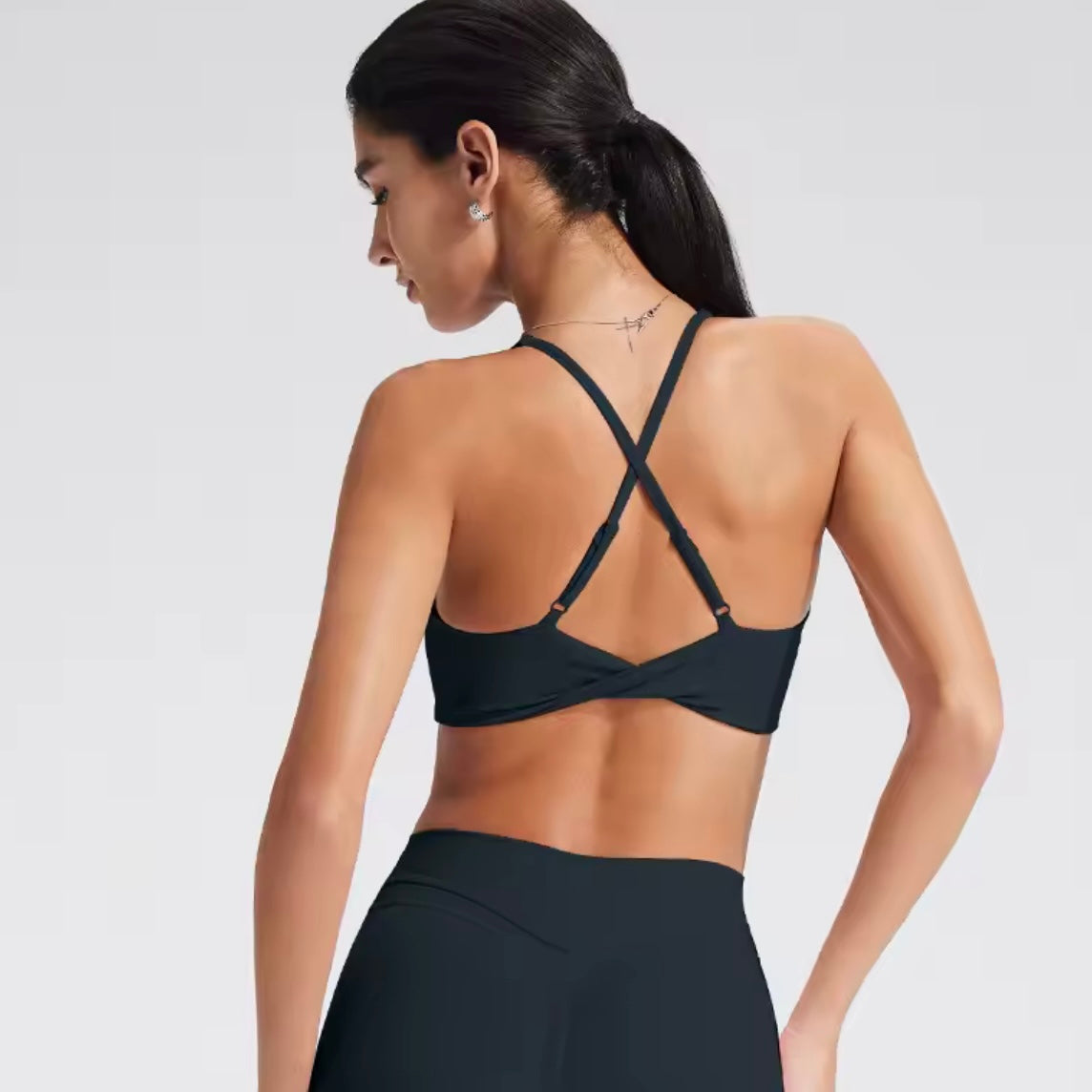 Back Cross Adjustable Sports Bra - Made to Order 2 week dispatch