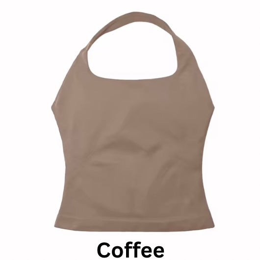 Longline Gym Halter Top - Made to Order 2 week dispatch