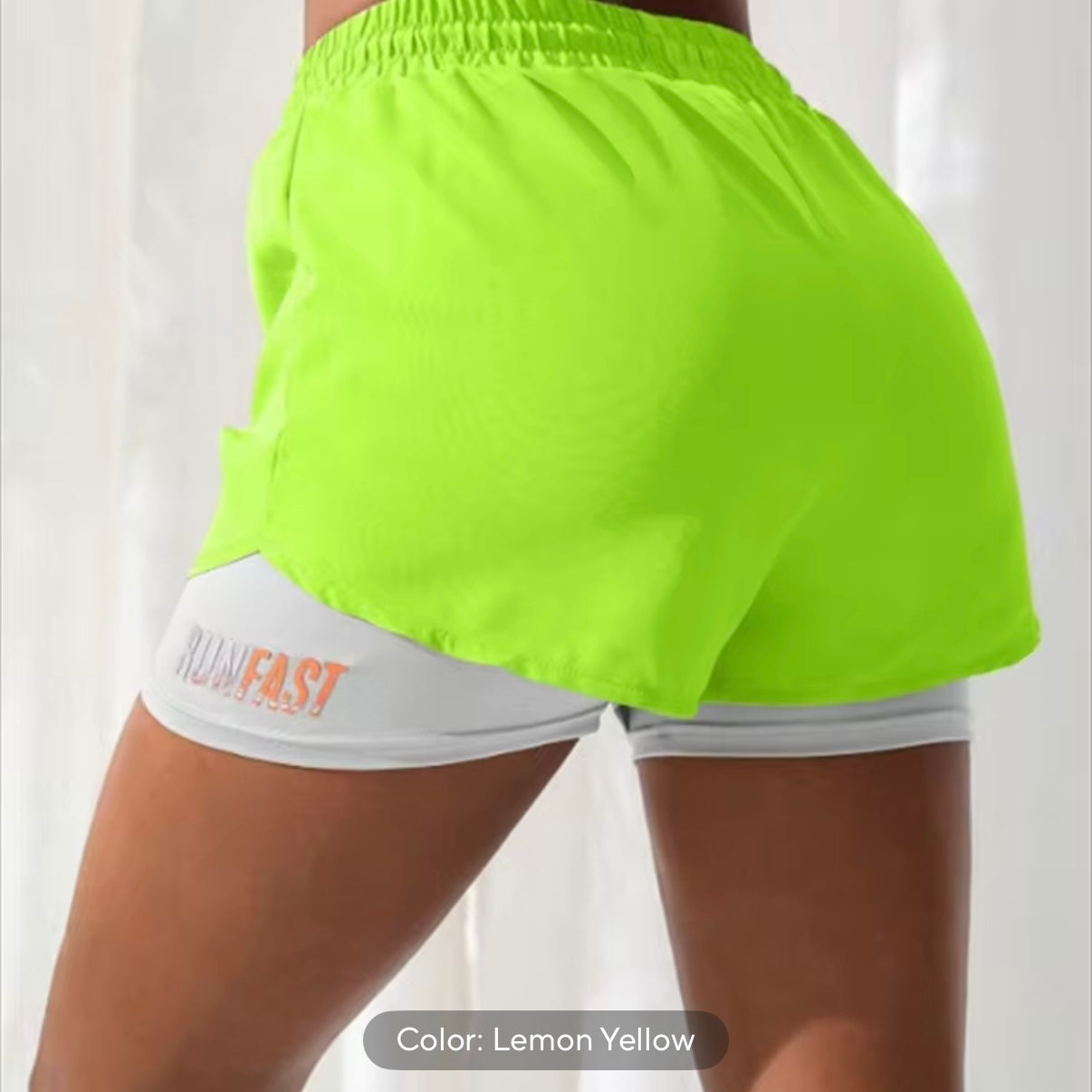 High Rise Running Shorts - Made to Order 2 week dispatch