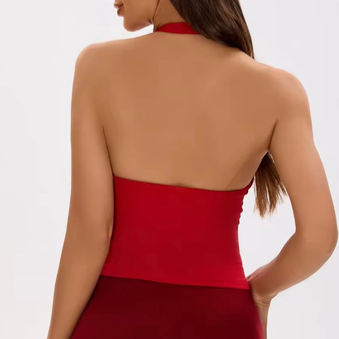 Longline Gym Halter Top - Made to Order 2 week dispatch
