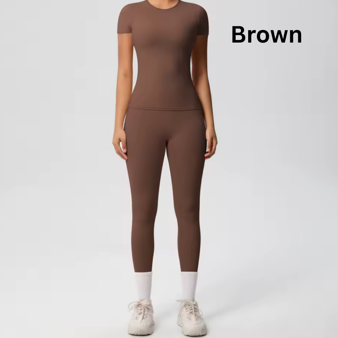 Seamless Sculpt 2-Piece Gym Set