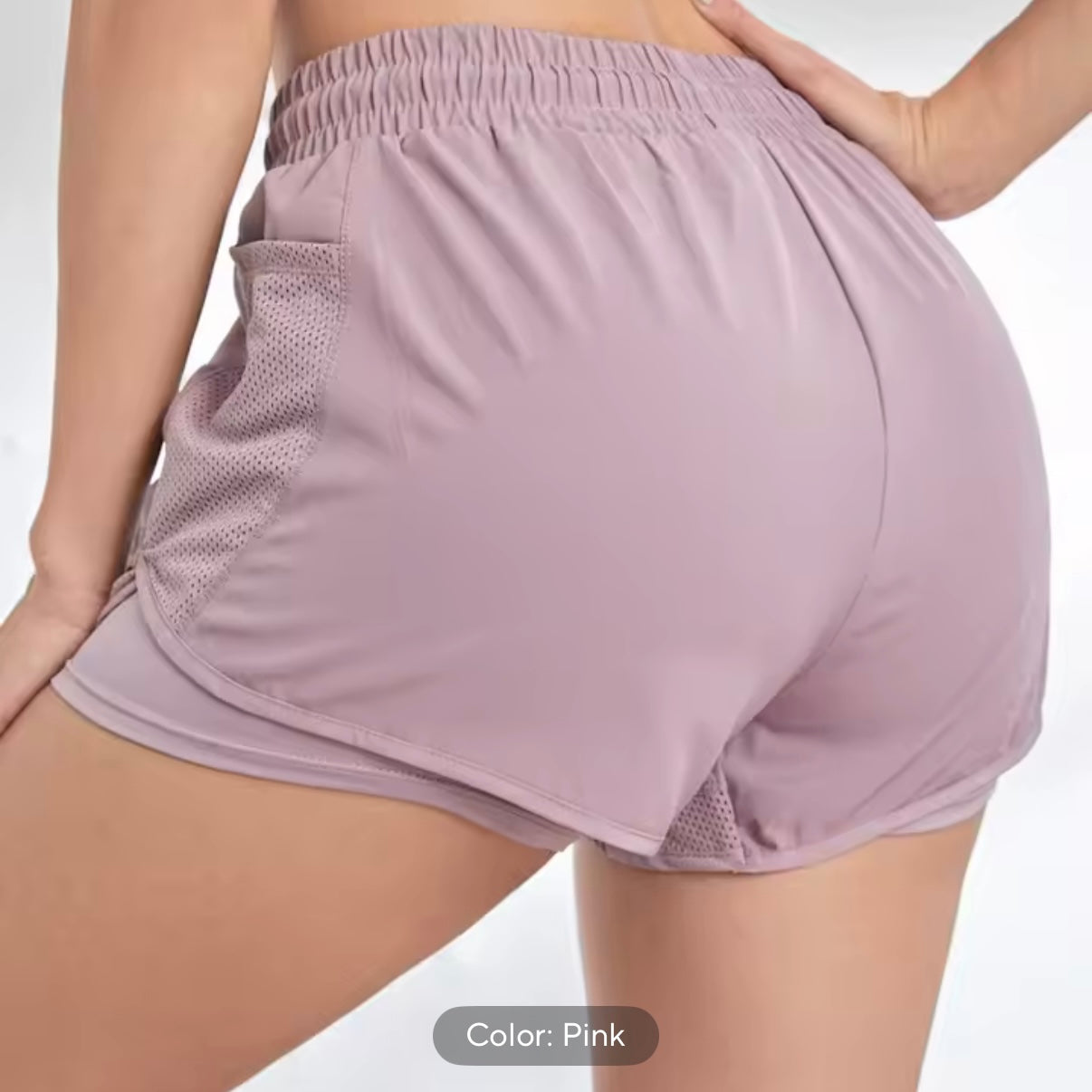 Elastic sports shorts with pockets - made to order 2 week dispatch