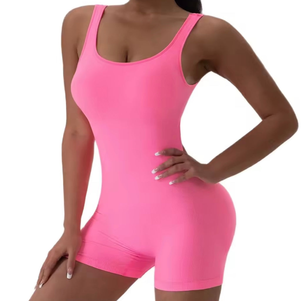SculptFlex™ Seamless Cut-Out Romper