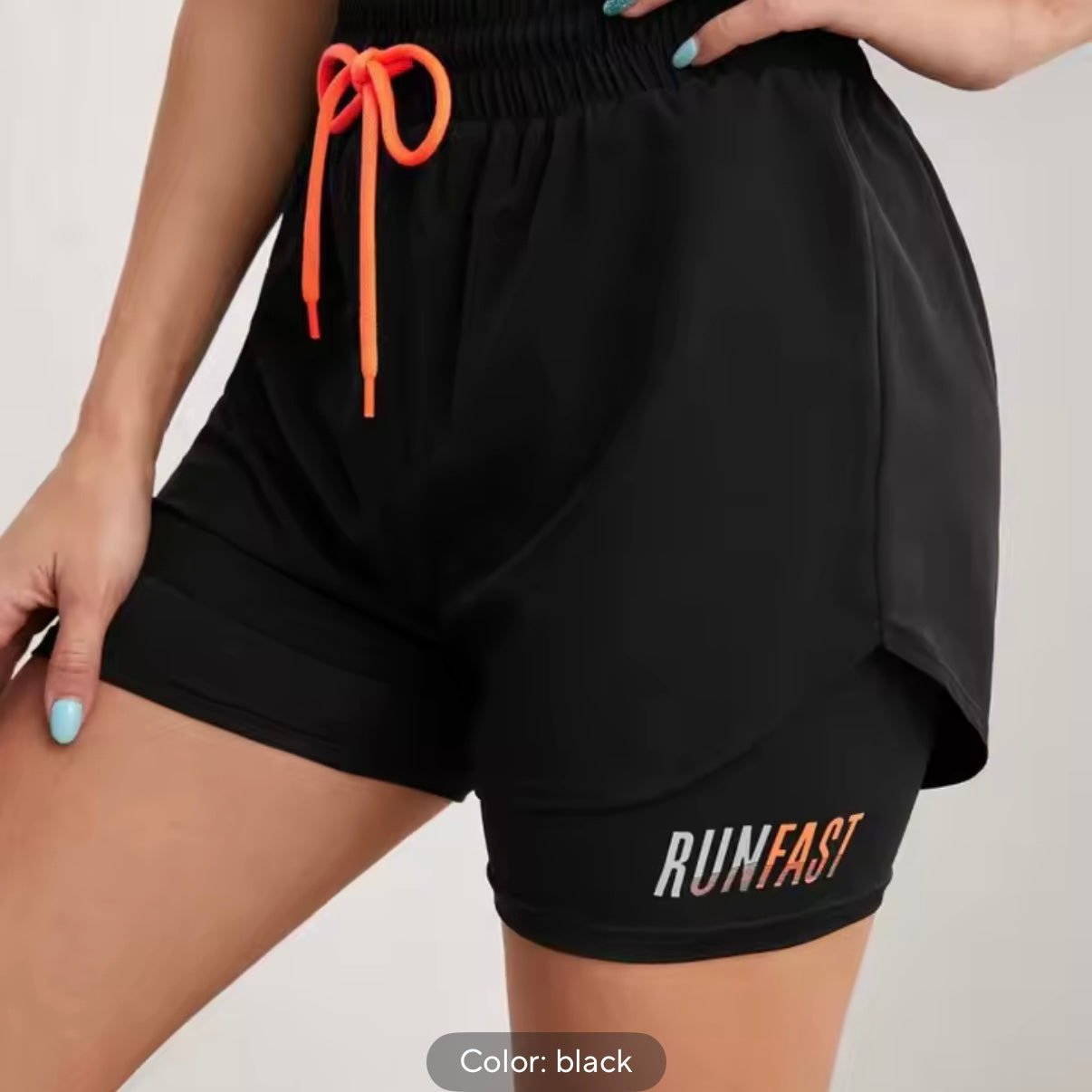 High Rise Running Shorts - Made to Order 2 week dispatch