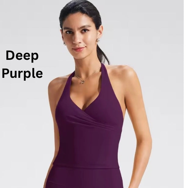 Define Luxe Gym Halterneck Top - Made to Order 2 week dispatch