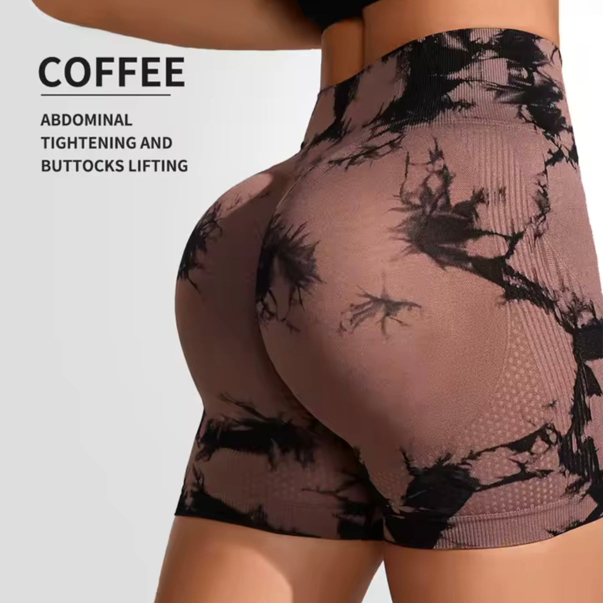 Tie dyed Seamless Shorts - Made to order 2 week dispatch
