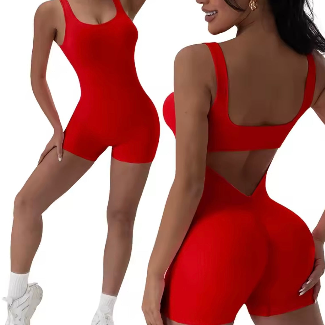 SculptFlex™ Seamless Cut-Out Romper