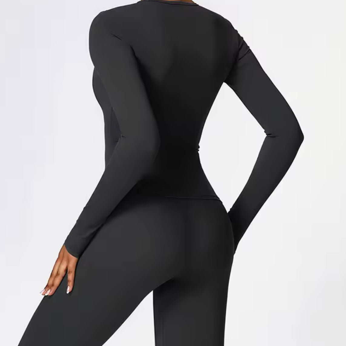 Seamless Long Sleeve Gym Top - Made to Order 2 week dispatch