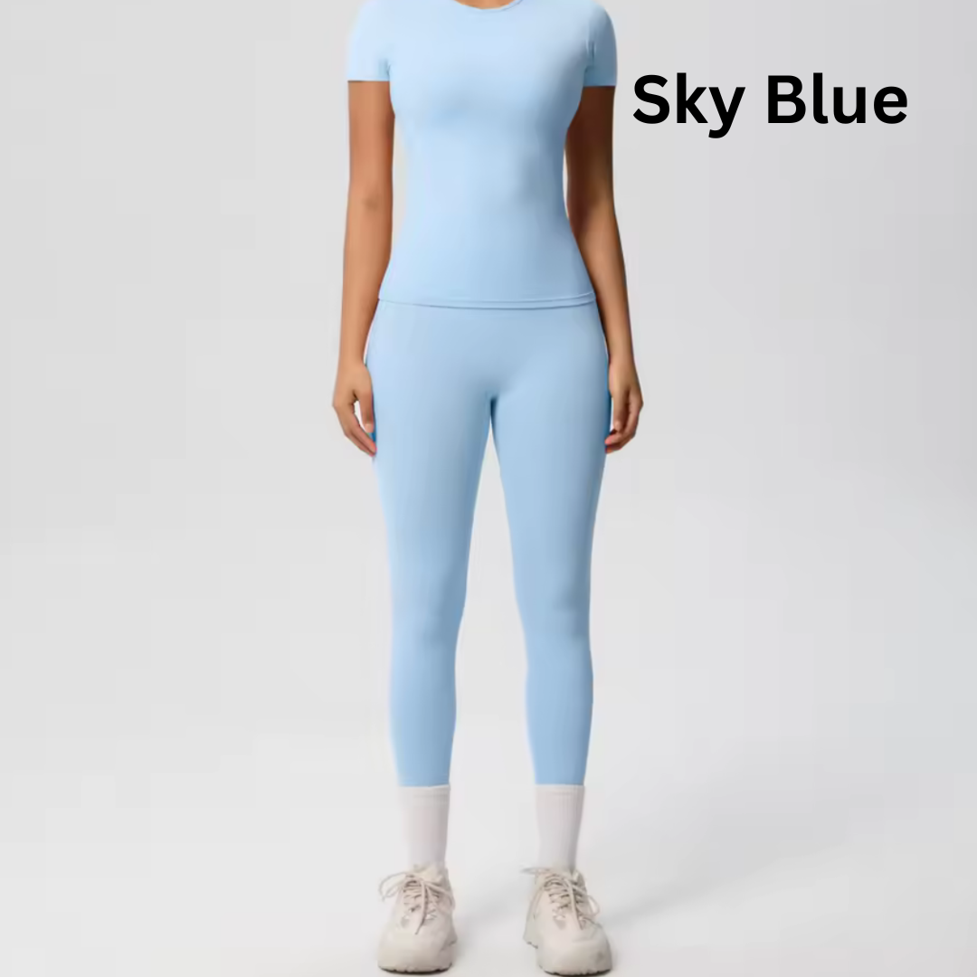 Seamless Sculpt 2-Piece Gym Set