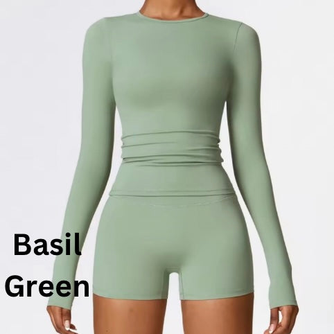 Seamless Long Sleeve Gym Top - Made to Order 2 week dispatch