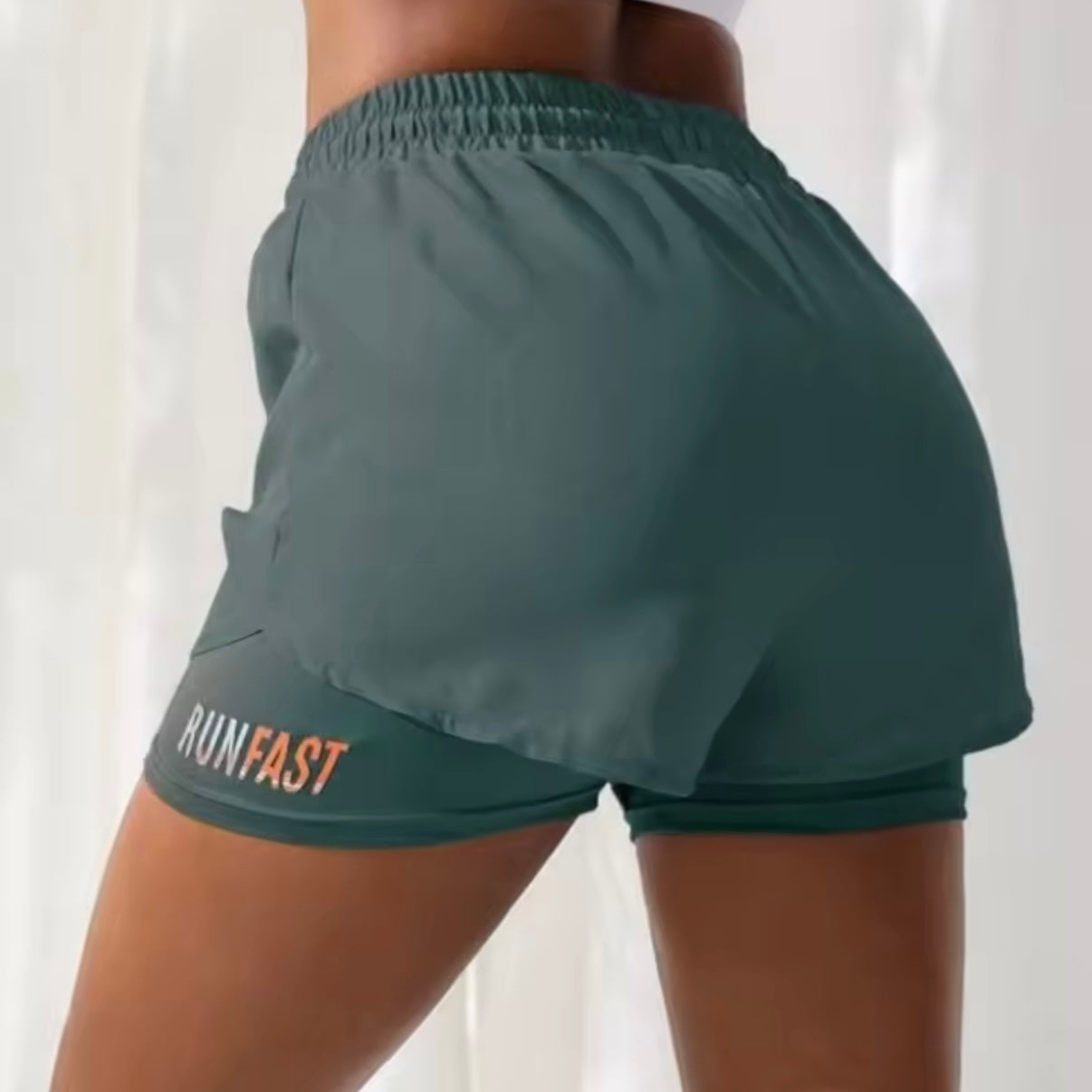 High Rise Running Shorts - Made to Order 2 week dispatch