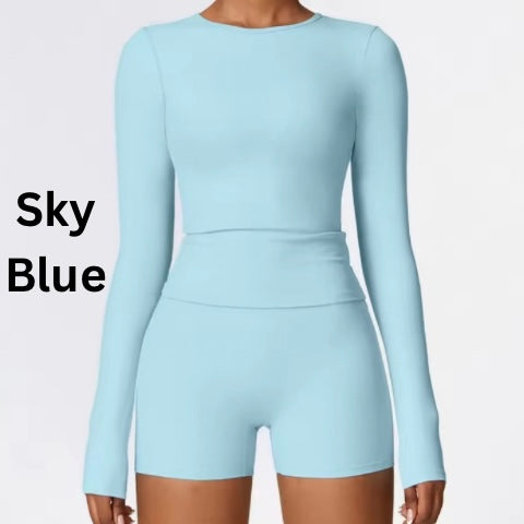 Seamless Long Sleeve Gym Top - Made to Order 2 week dispatch