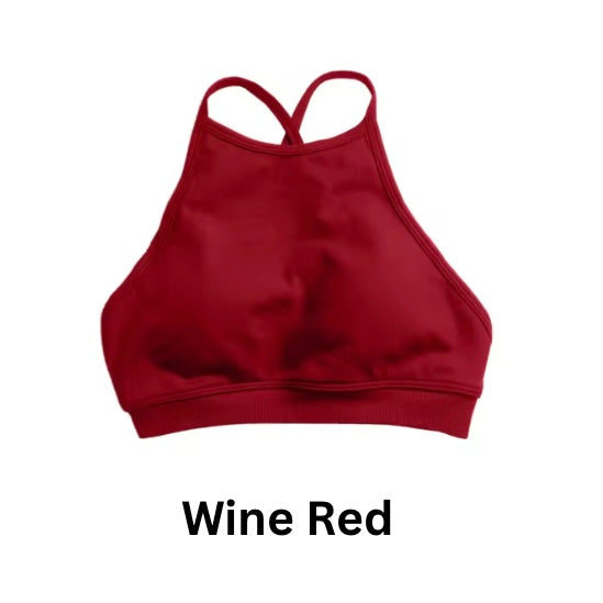 Dynamic High Neck Backless Sports Bra - Made to Order 2 week dispatch