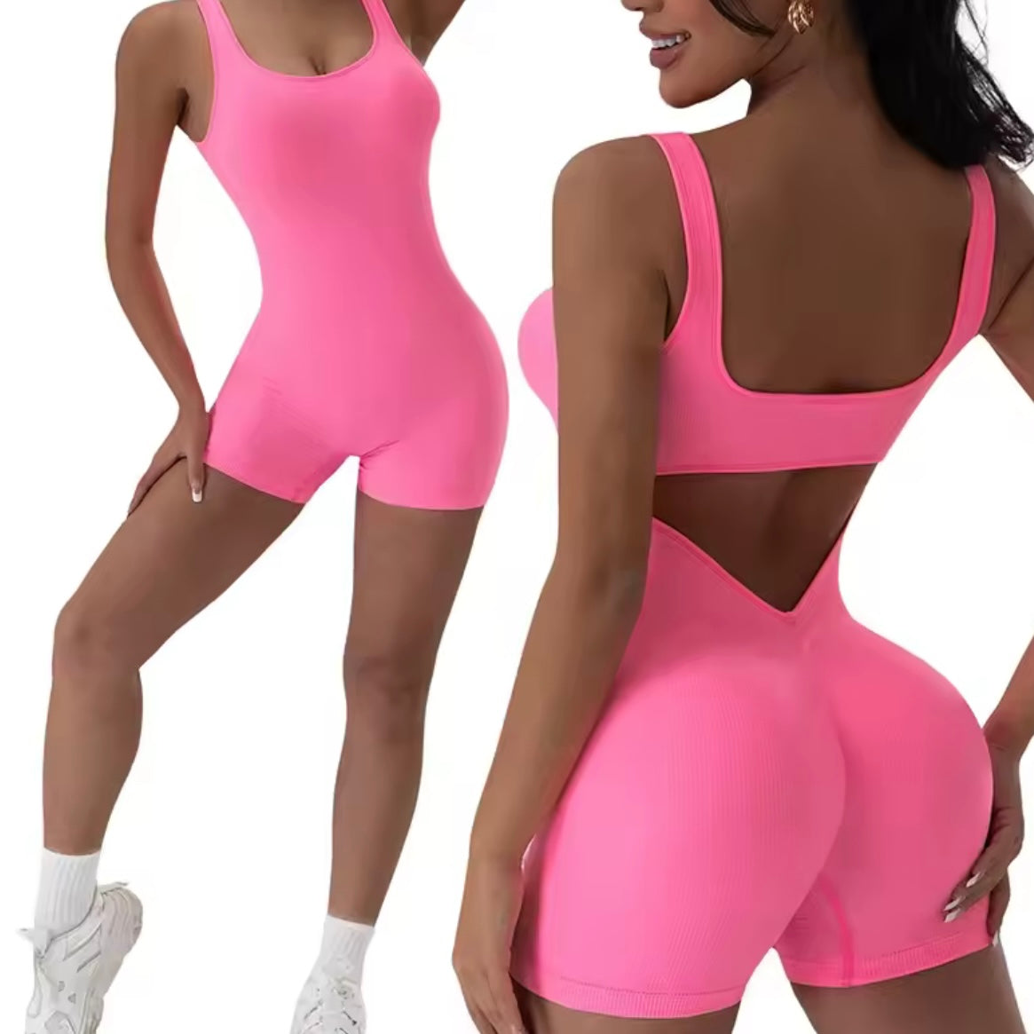 SculptFlex™ Seamless Cut-Out Romper