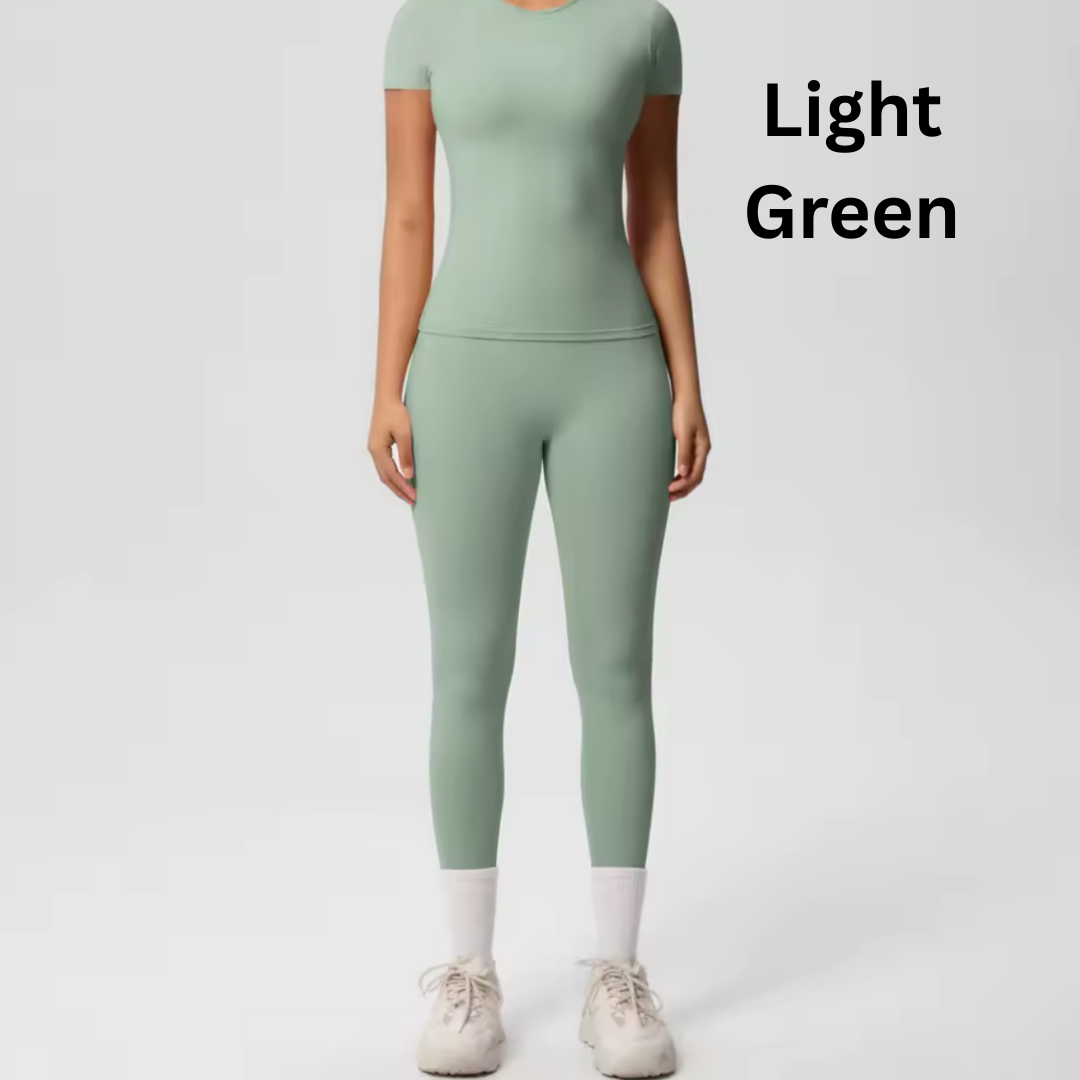 Seamless Sculpt 2-Piece Gym Set