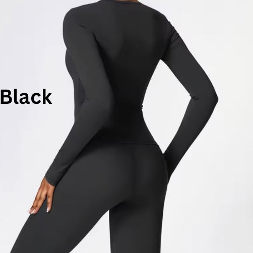 Seamless Long Sleeve Gym Top - Made to Order 2 week dispatch