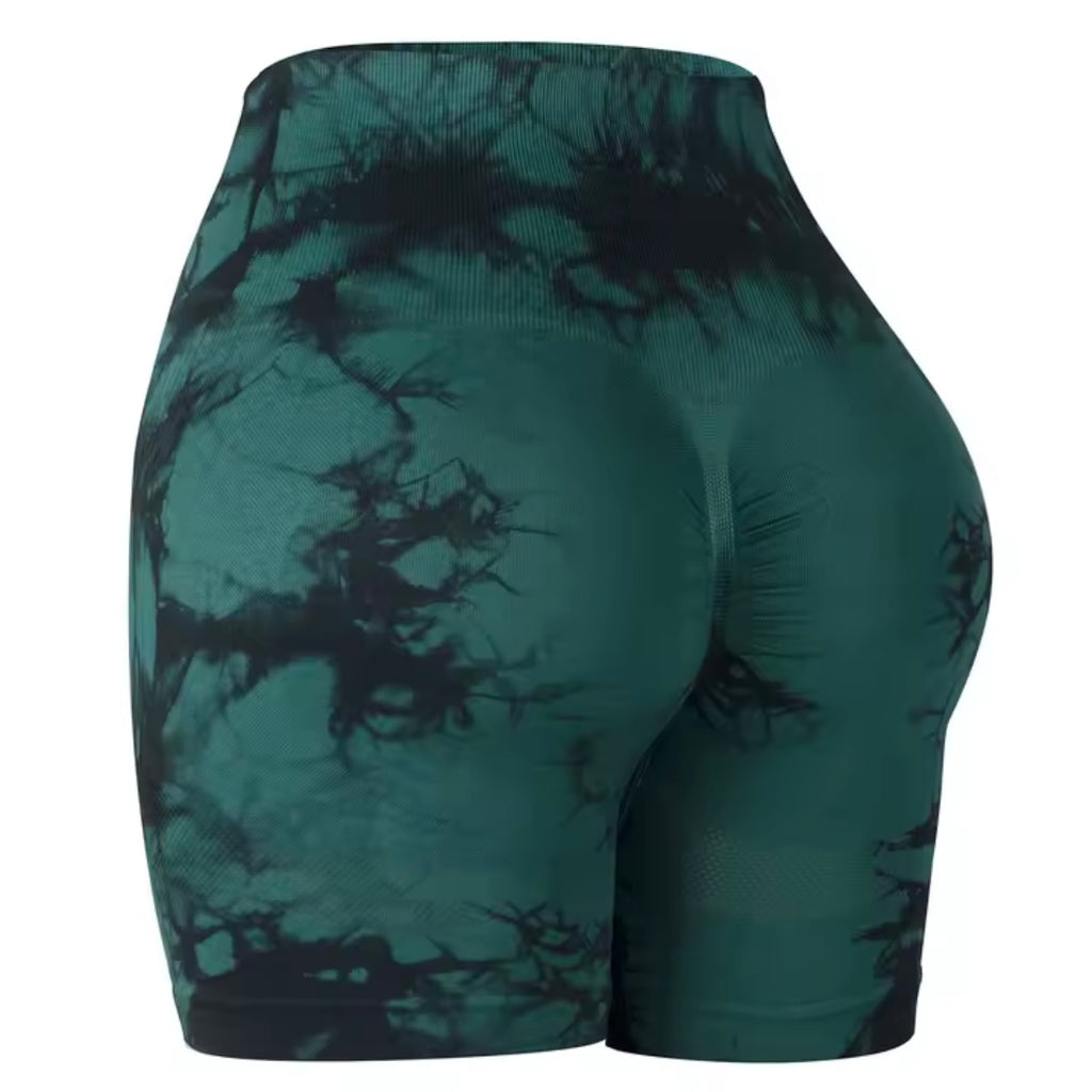 Tie dyed Seamless Shorts - Made to order 2 week dispatch