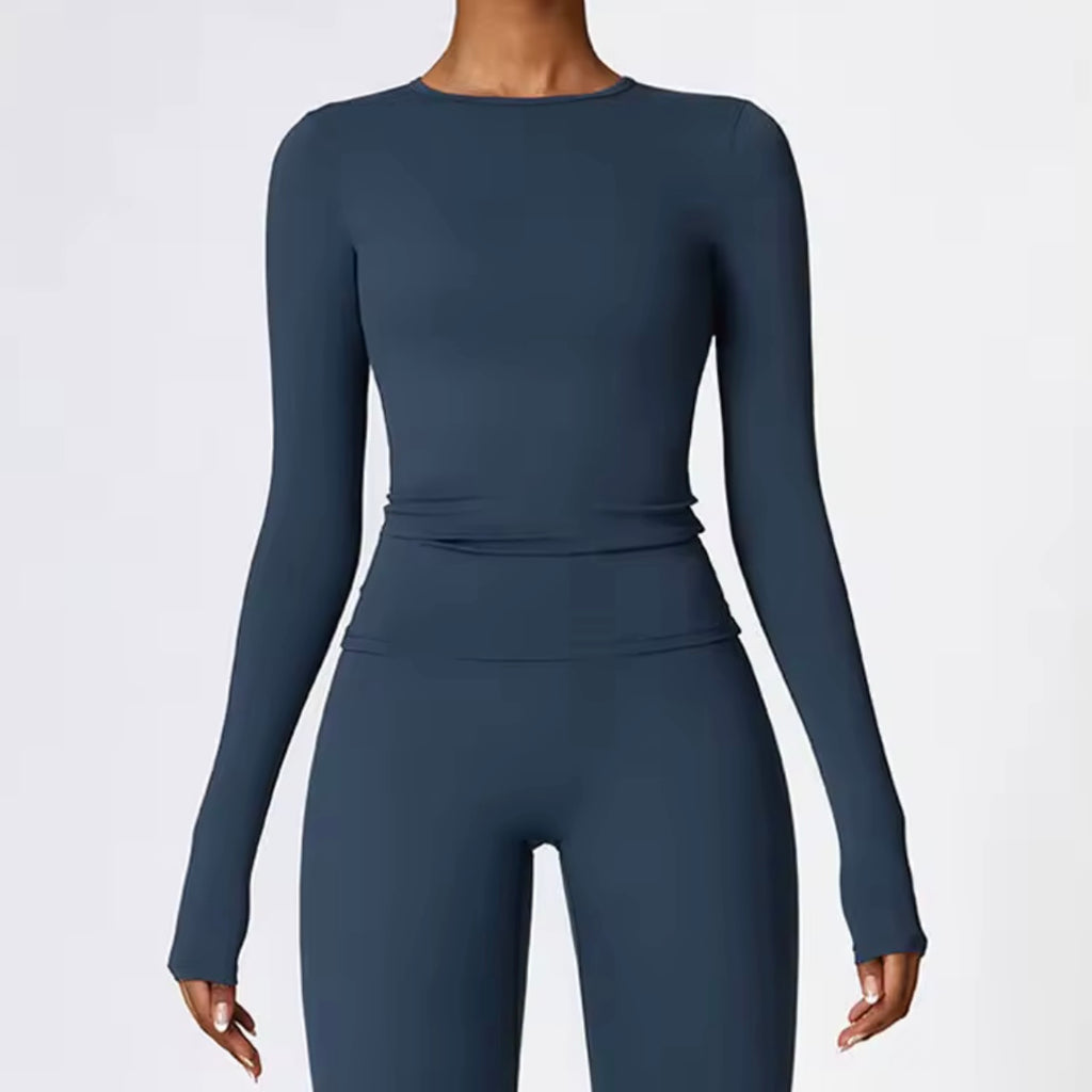 Seamless Long Sleeve Gym Top - Made to Order 2 week dispatch