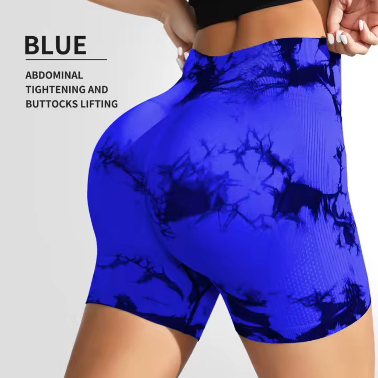 Tie dyed Seamless Shorts - Made to order 2 week dispatch