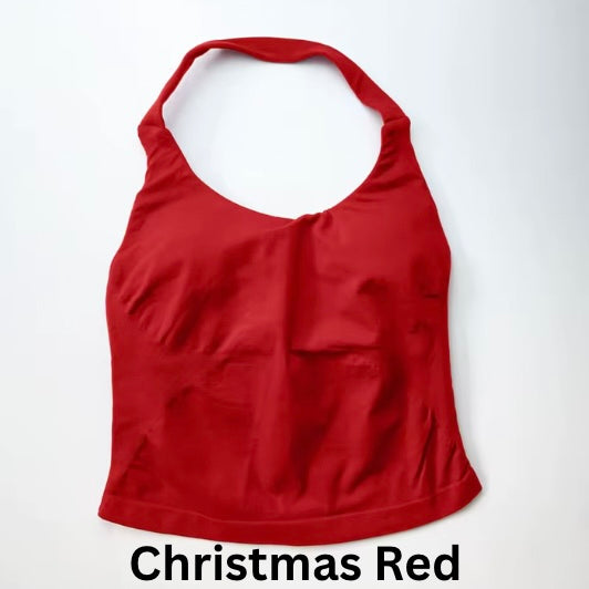 Longline Gym Halter Top - Made to Order 2 week dispatch