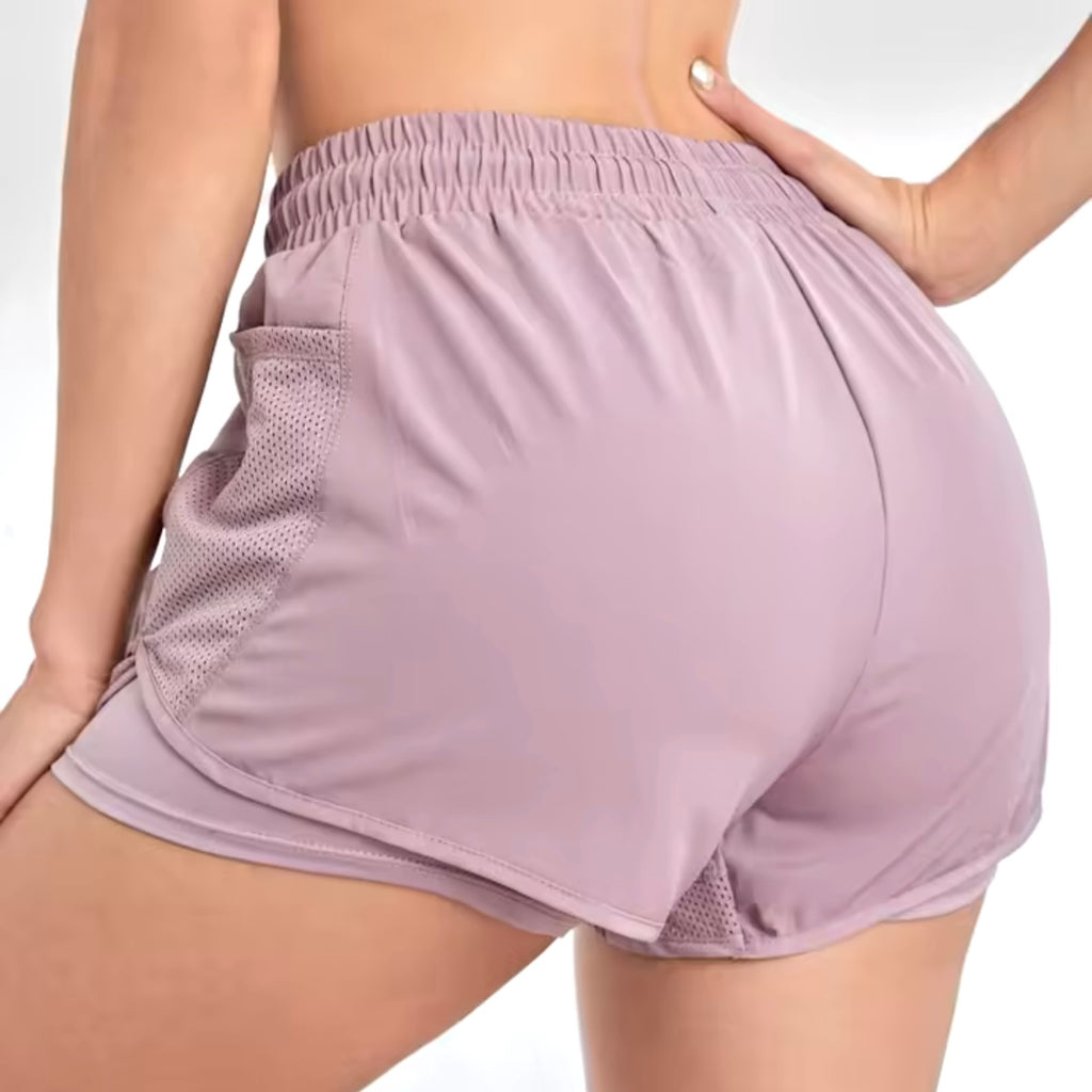 Elastic sports shorts with pockets - made to order 2 week dispatch