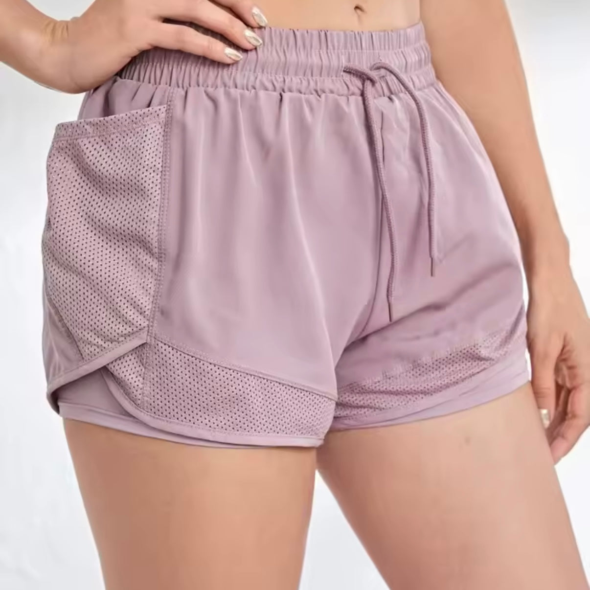 Elastic sports shorts with pockets - made to order 2 week dispatch