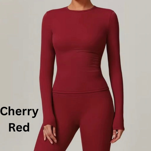 Seamless Long Sleeve Gym Top - Made to Order 2 week dispatch