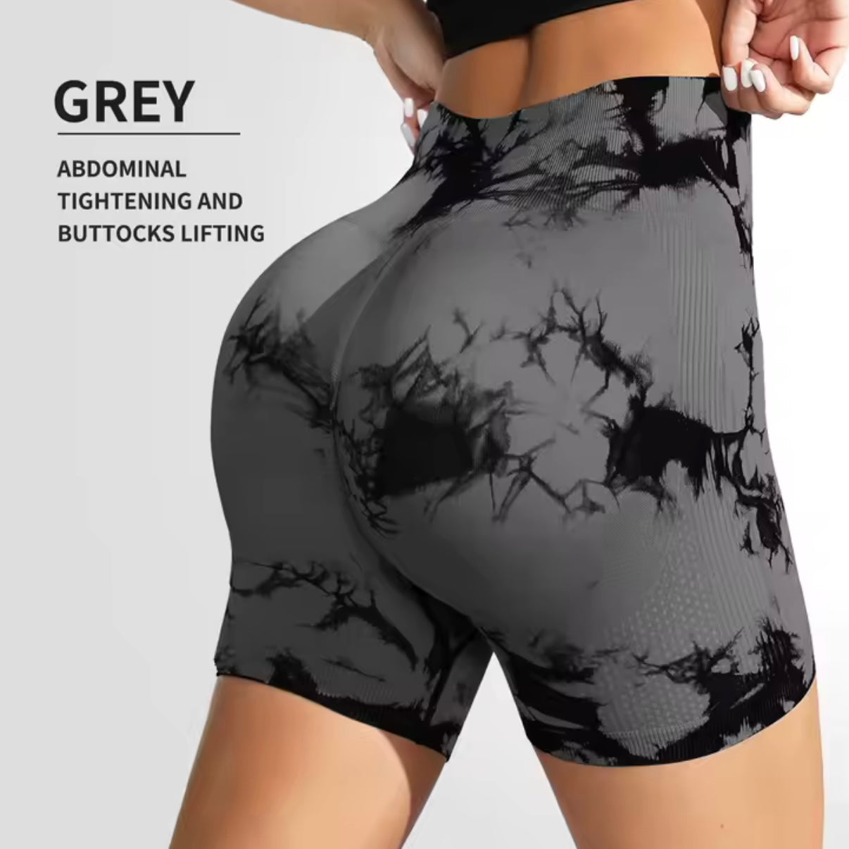 Tie dyed Seamless Shorts - Made to order 2 week dispatch