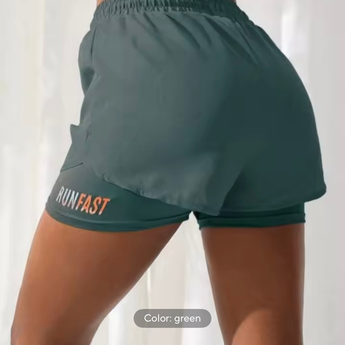 High Rise Running Shorts - Made to Order 2 week dispatch