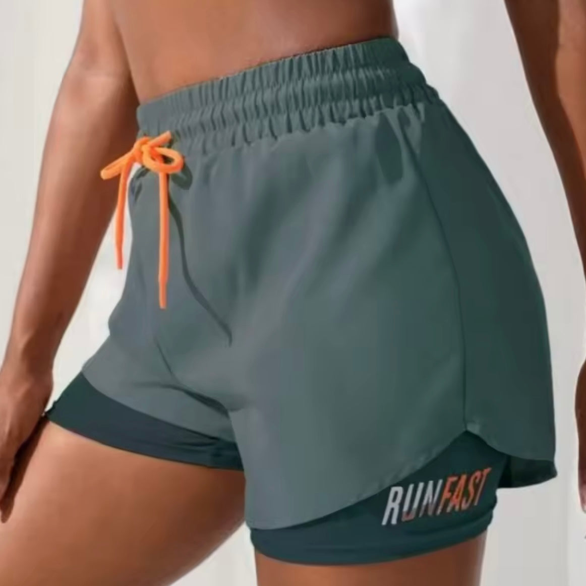 High Rise Running Shorts - Made to Order 2 week dispatch
