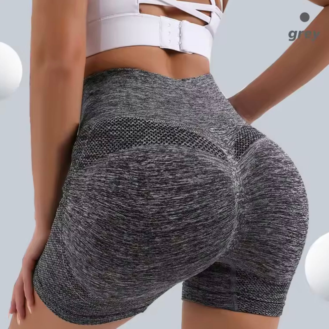 High Waist butt lifting workout shorts with tummy control - Made to order 2 week dispatch