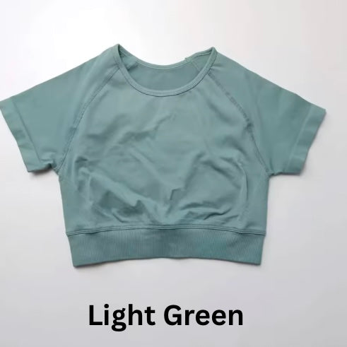 Seamless Gym Crop Top - Made to Order 2 week dispatch