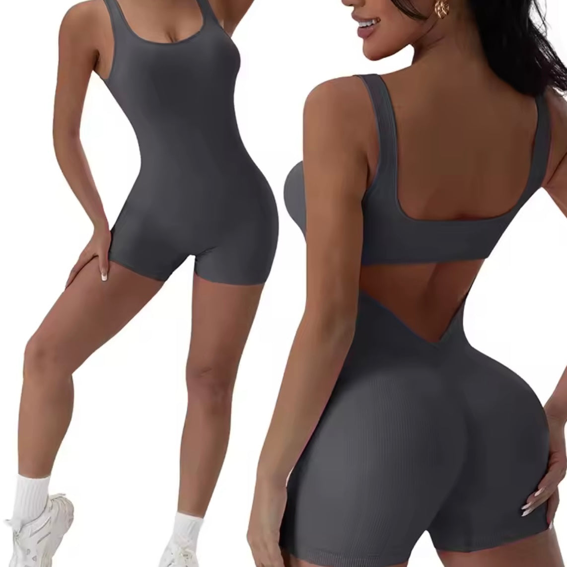 SculptFlex™ Seamless Cut-Out Romper