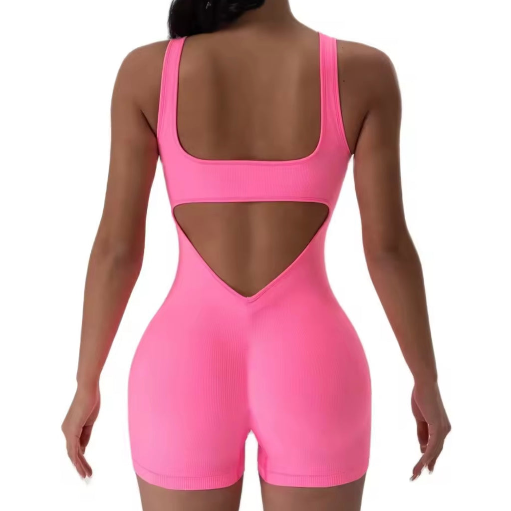 SculptFlex™ Seamless Cut-Out Romper