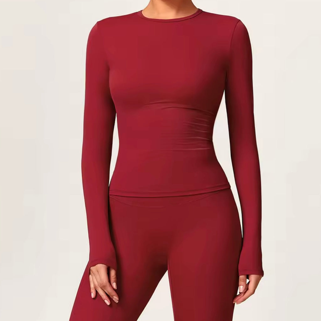 Seamless Long Sleeve Gym Top - Made to Order 2 week dispatch