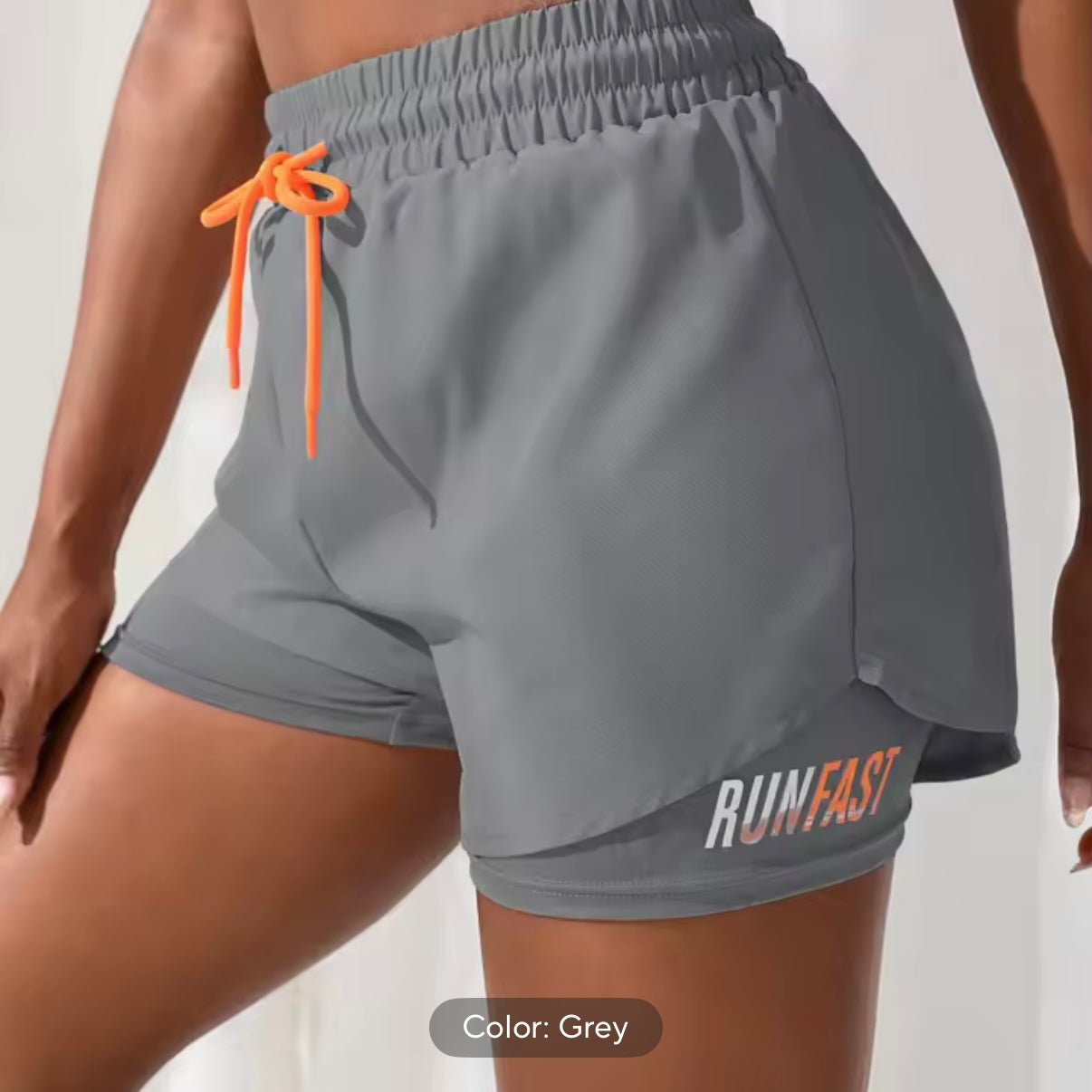 High Rise Running Shorts - Made to Order 2 week dispatch