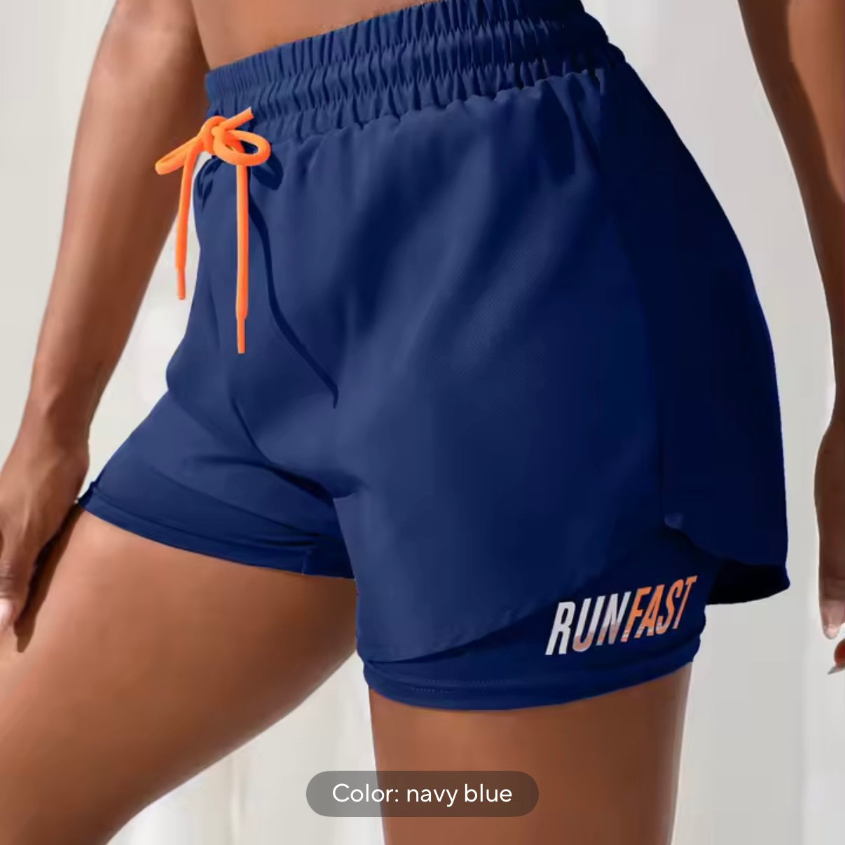 High Rise Running Shorts - Made to Order 2 week dispatch