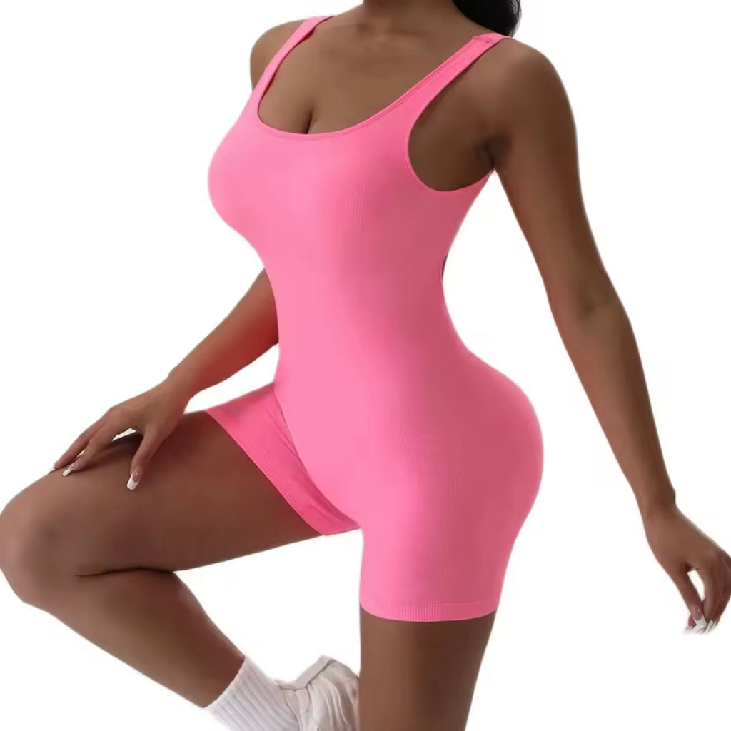 SculptFlex™ Seamless Cut-Out Romper