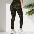 Camouflage Grey/Green Gym Leggings