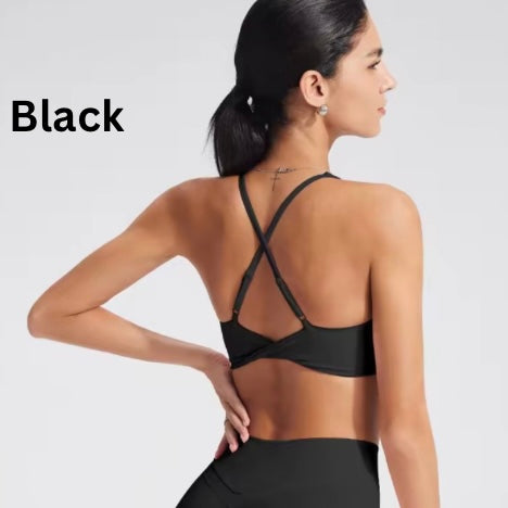 Back Cross Adjustable Sports Bra - Made to Order 2 week dispatch