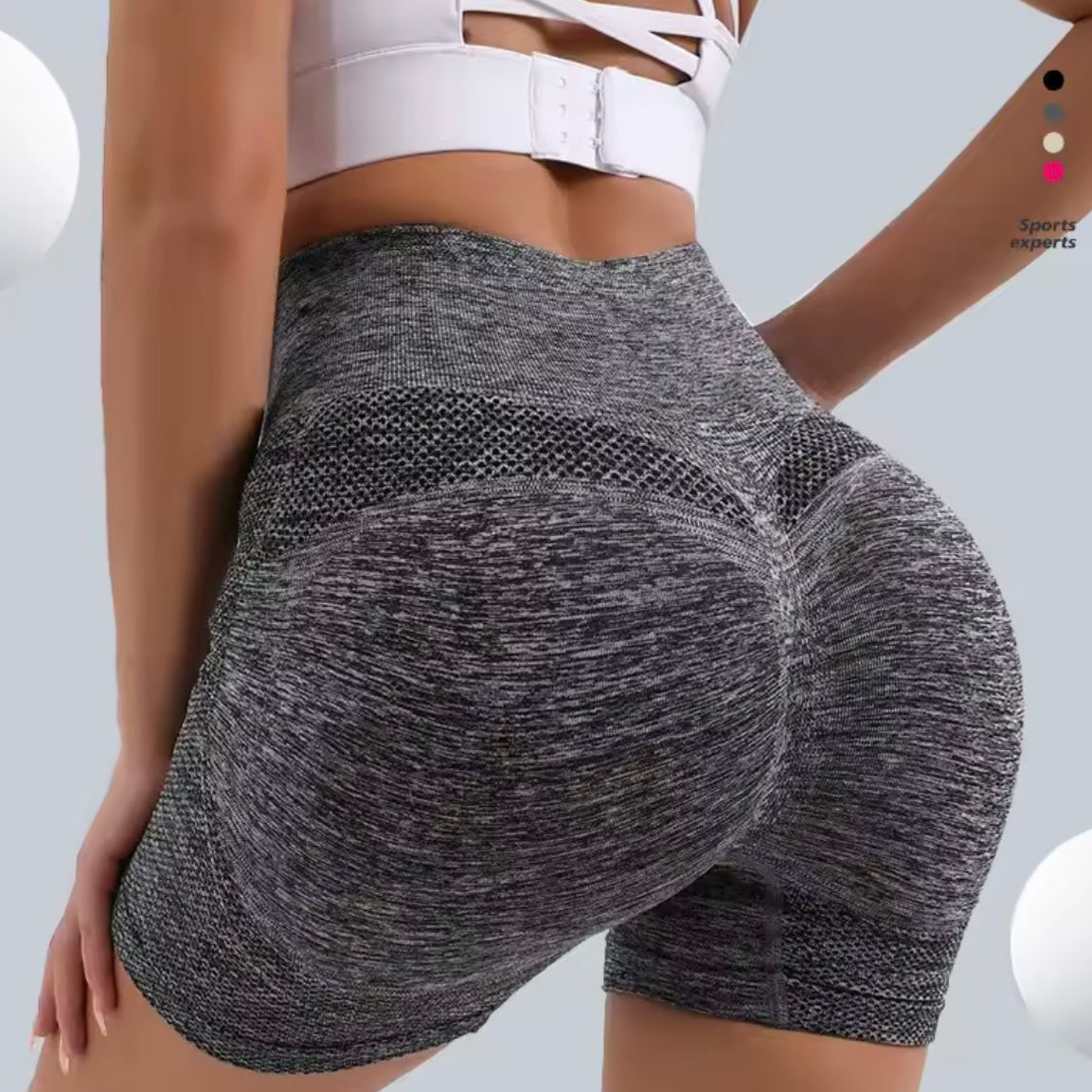 High Waist butt lifting workout shorts with tummy control - Made to order 2 week dispatch