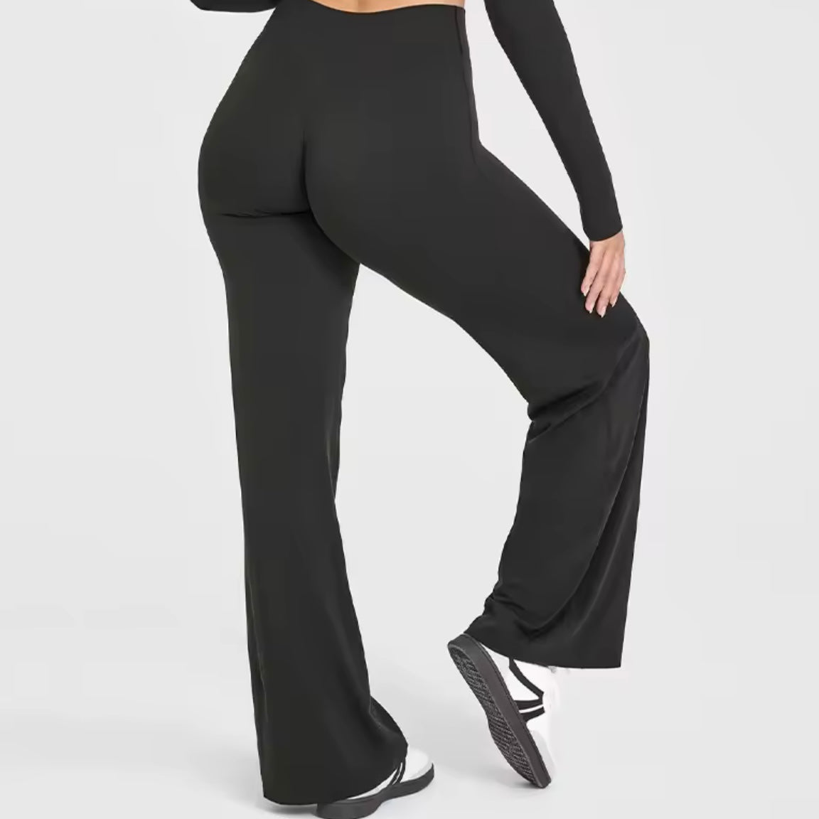 Straight Leg Gym Leggings – Mid Waist - Made to Order 2 week dispatch