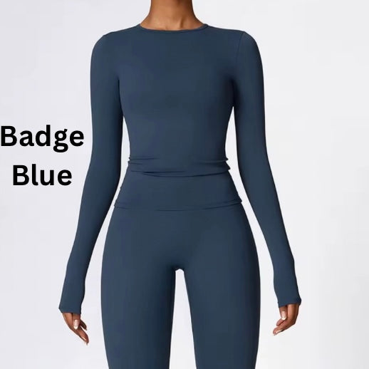 Seamless Long Sleeve Gym Top - Made to Order 2 week dispatch
