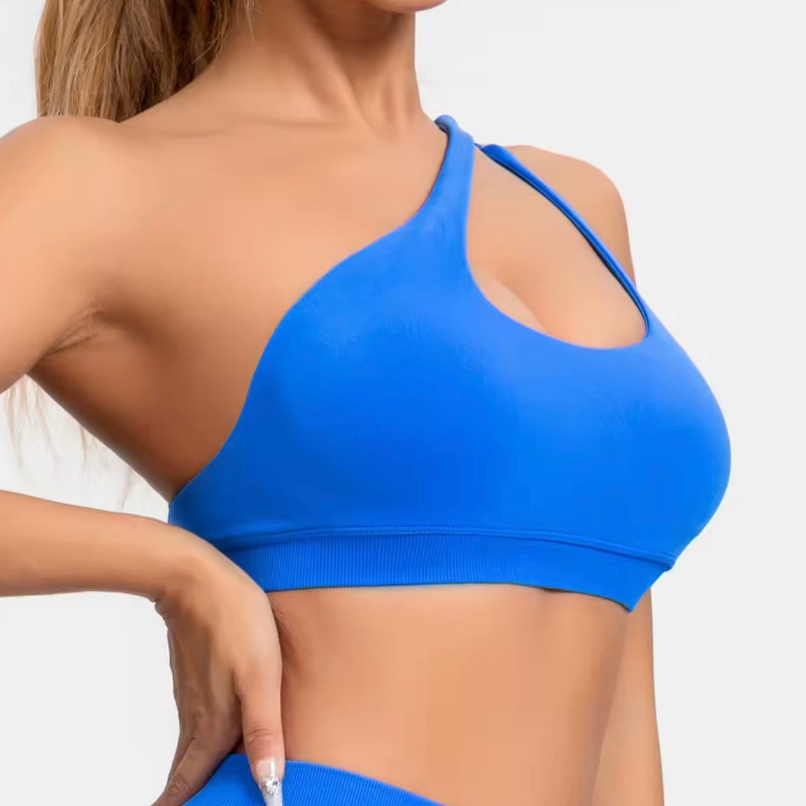 Asymmetric Sports Bra - Made to Order 2 week dispatch