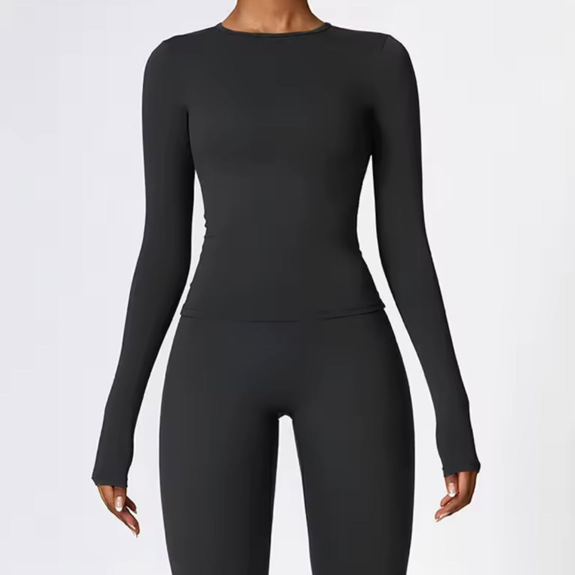 Seamless Long Sleeve Gym Top - Made to Order 2 week dispatch