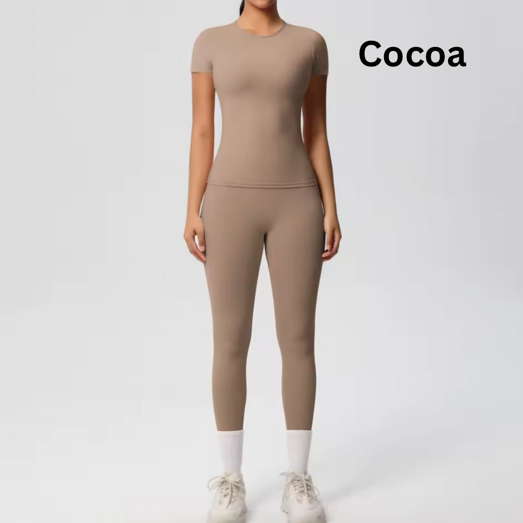 Seamless Sculpt 2-Piece Gym Set