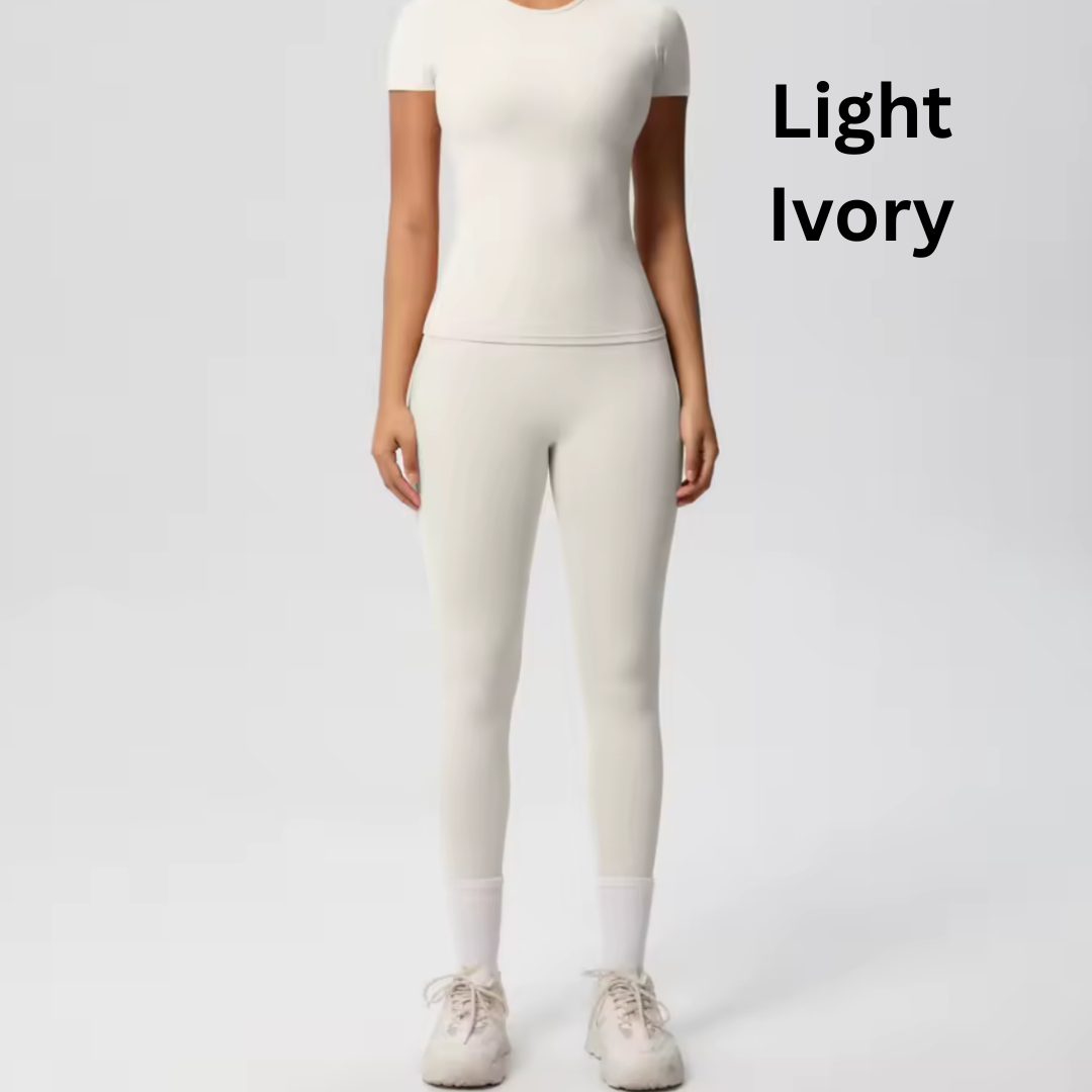 Seamless Sculpt 2-Piece Gym Set