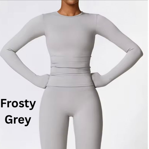 Seamless Long Sleeve Gym Top - Made to Order 2 week dispatch